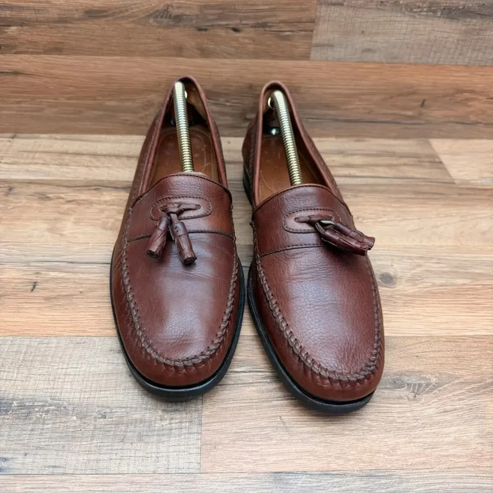 Allen Edmonds  Size 11.5D Camden Tasseled Brown Loafer shoes Made in US